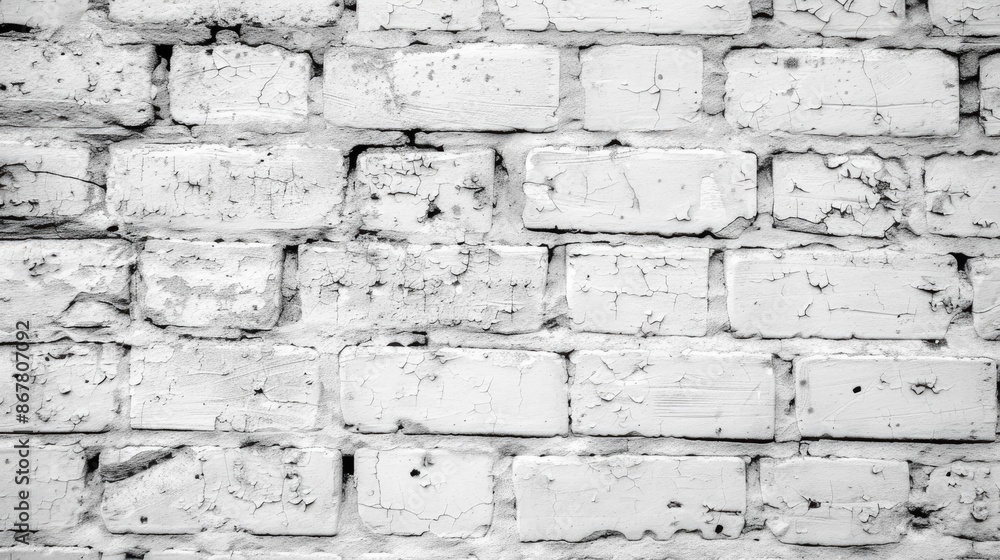 Texture or background of a white brick wall Texture or background of a white brick wall