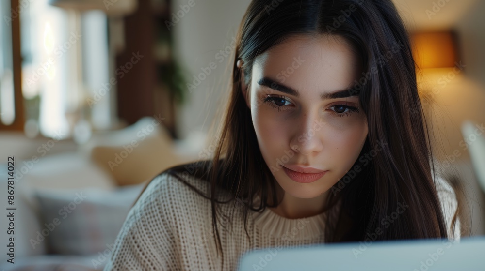 Woman working on a laptop / Women in business / Small business owner Woman working on a laptop / Women in business / Small business owner