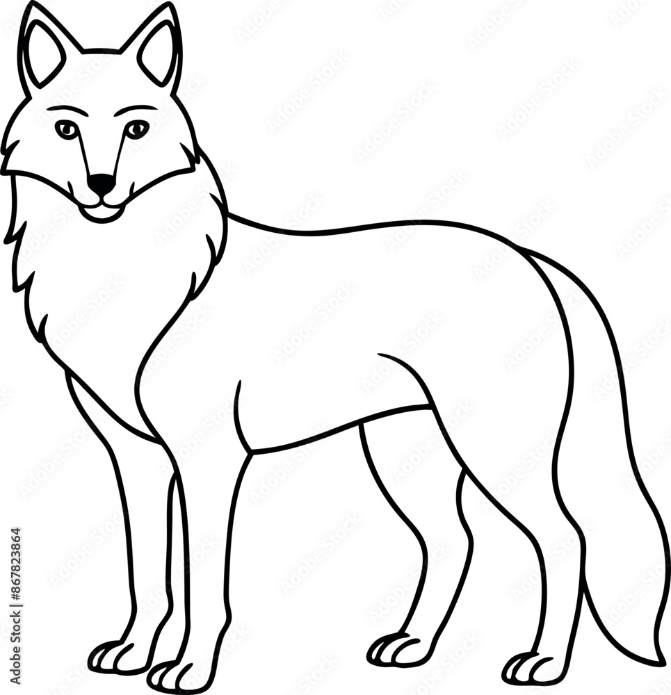 A white dog with a black nose