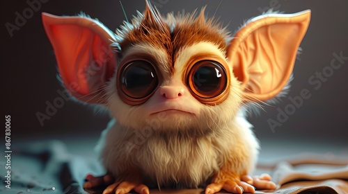 gremlin in modern 3D animation style