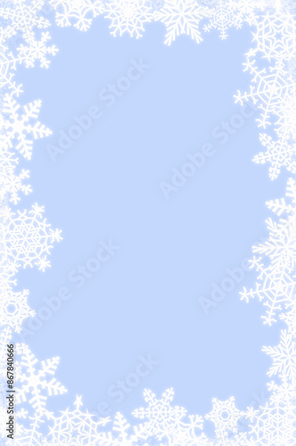 Snowflakes Frame