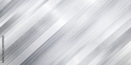 Abstract Diagonal White Silver Pattern Texture Background