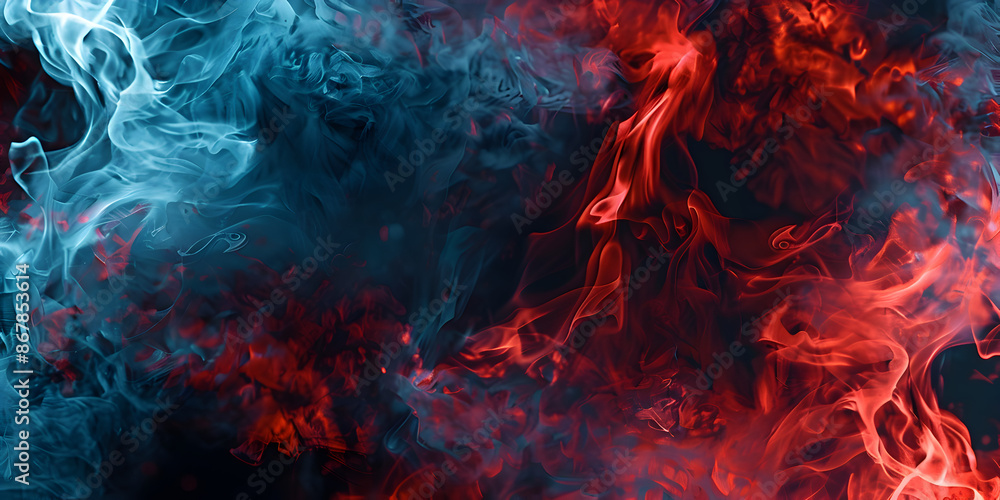 Beautiful flame of fire on a black background Beautiful flame of fire on a black background