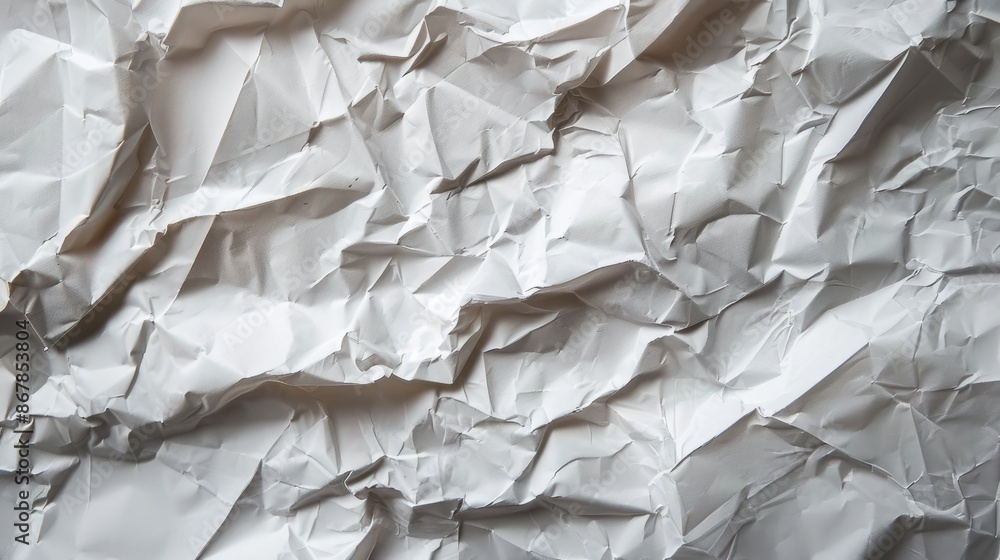 Crumpled white paper for grungy backdrop Crumpled white paper for grungy backdrop