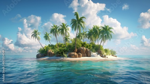 Tropical Island Paradise © racesy