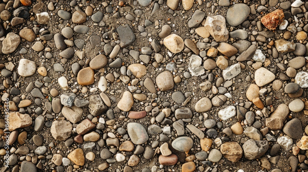 Background of Light Brown Color with Pebbles and Asphalt Background of Light Brown Color with Pebbles and Asphalt