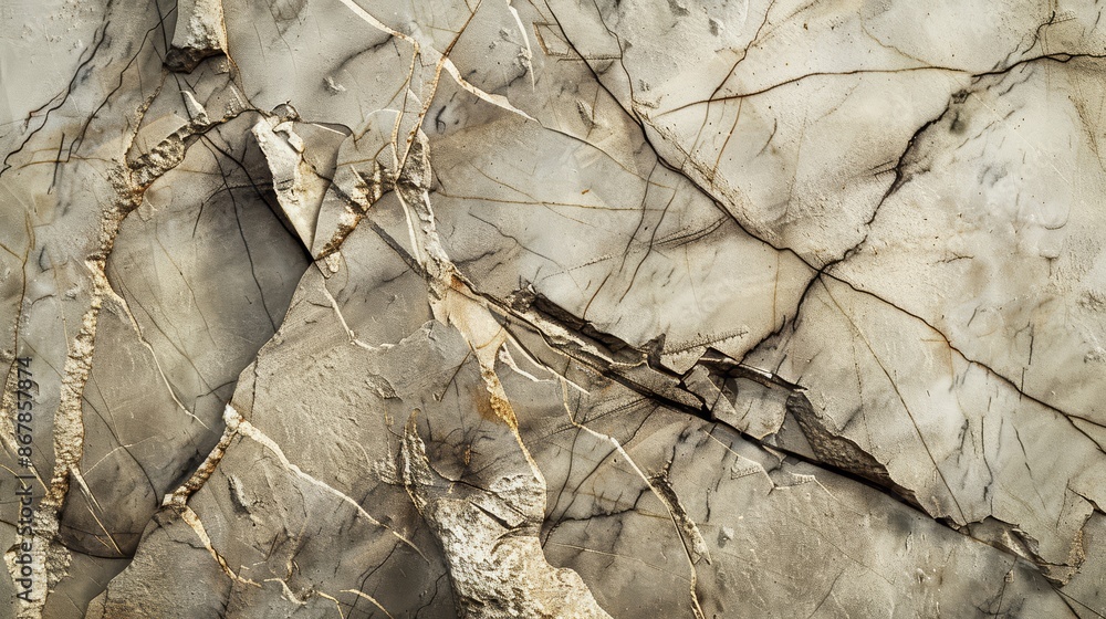A detailed close-up of marble veining A detailed close-up of marble veining
