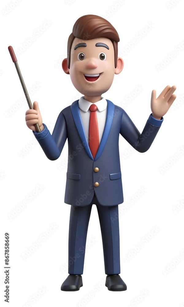 Professional 3D Businessman Mascot in a Suit - Corporate Character for Business Branding and Marketing Professional 3D Businessman Mascot in a Suit - Corporate Character for Business Branding and Marketing