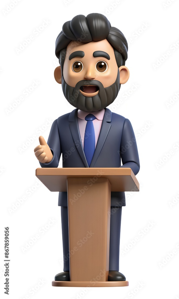 Professional 3D Businessman Mascot in a Suit - Corporate Character for Business Branding and Marketing Professional 3D Businessman Mascot in a Suit - Corporate Character for Business Branding and Marketing