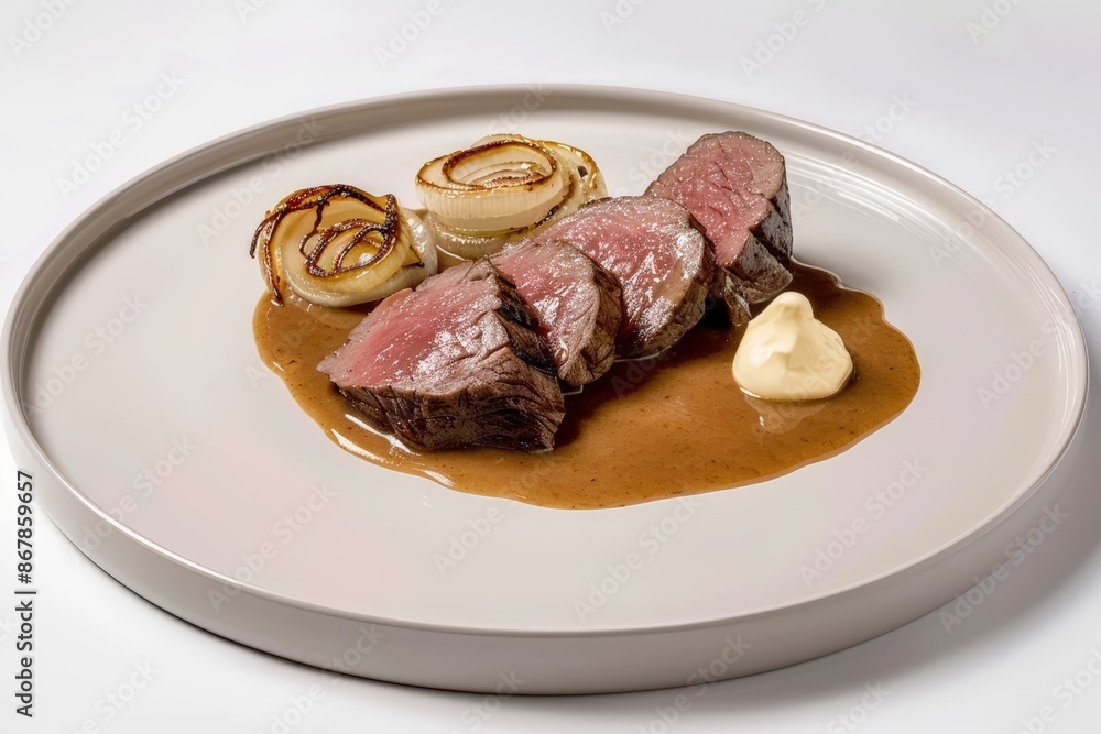 Perfectly Cooked Chateaubriand with Shallots Perfectly Cooked Chateaubriand with Shallots