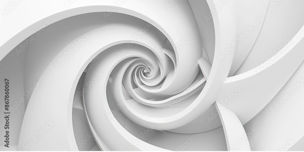 White Abstract Background - AI Generated White Abstract Background - AI Generated