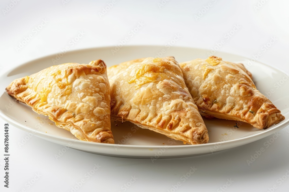 Cheddar Chive Turnovers with Creamy Cheese Filling Cheddar Chive Turnovers with Creamy Cheese Filling
