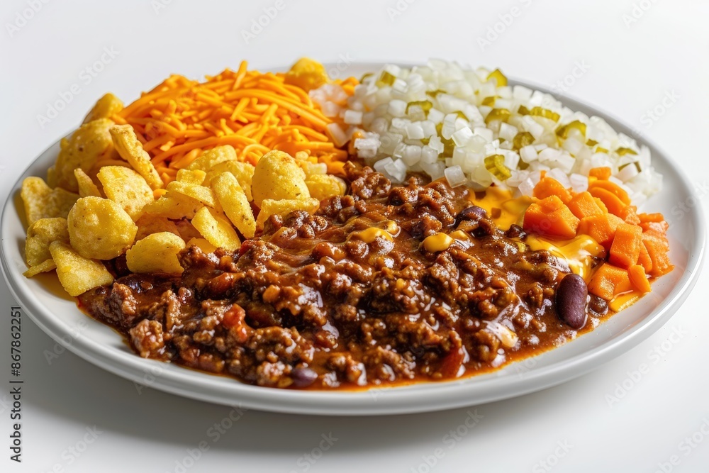 Satisfying Cheeseburger Chili with Bursting Flavors and Visual Triumph Satisfying Cheeseburger Chili with Bursting Flavors and Visual Triumph