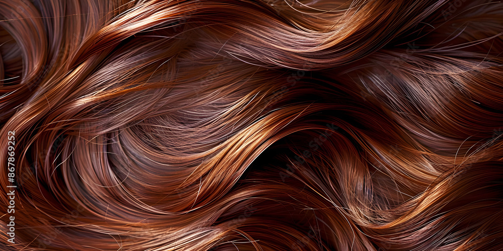 brown hair background, ai generated. brown hair background, ai generated.