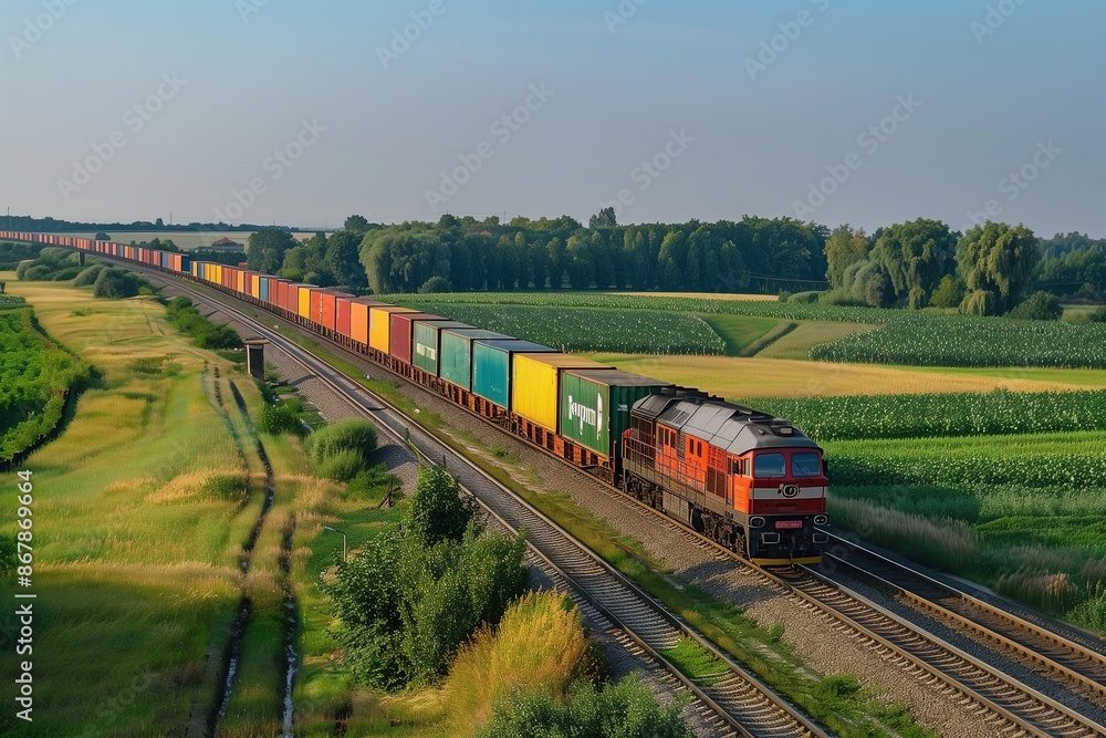 Freight transportation by train. Logistics. World Trade Organization Freight transportation by train. Logistics. World Trade Organization