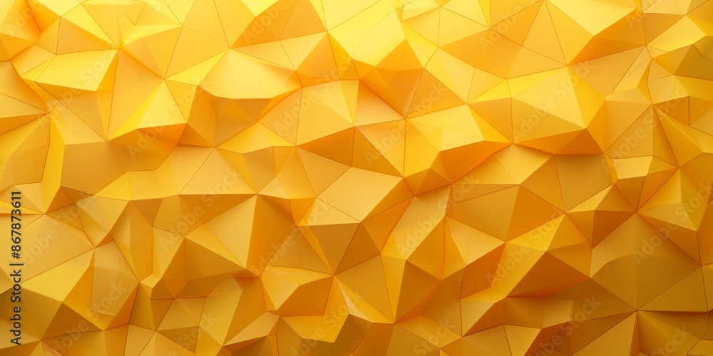 Abstract background with yellow geometric patterns and smooth texture Abstract background with yellow geometric patterns and smooth texture