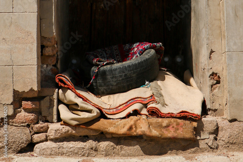 Ols Iranan market in qazvin photo