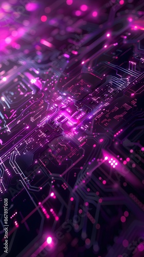 a abstract purple technology background