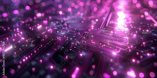 a abstract purple technology background