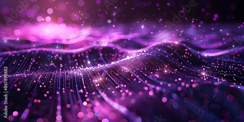 a abstract purple technology background