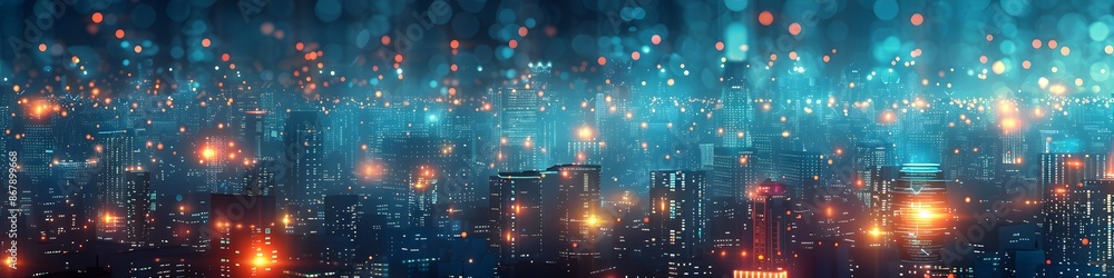 smart city artificial intelligence technology background smart city artificial intelligence technology background