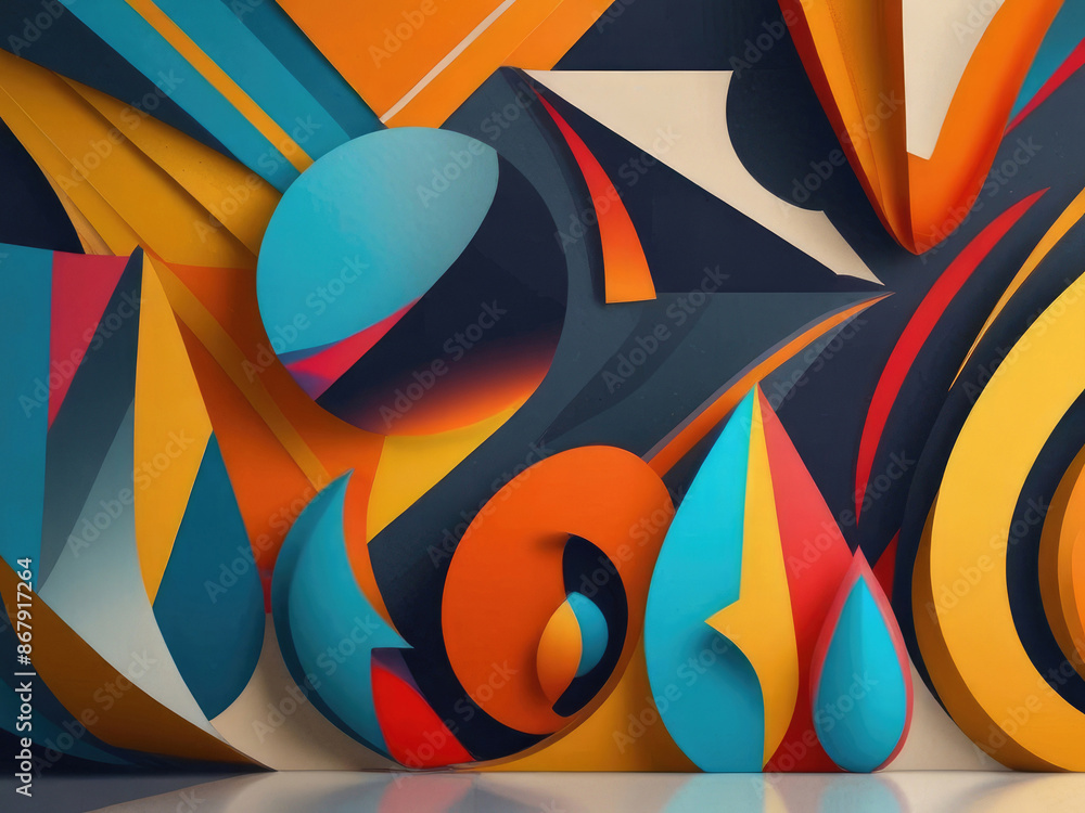 Obraz premium Holographic neon background. Liquid wavy abstract gradient.