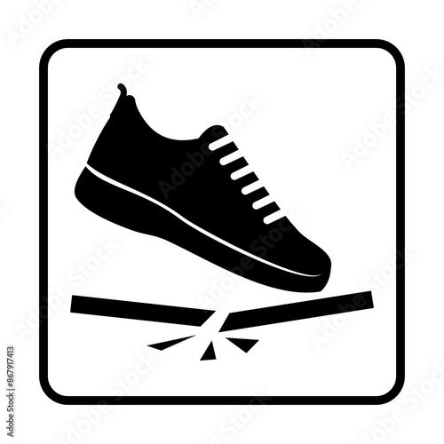 don't step on it.eps