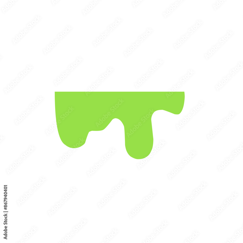 green liquid drop vector illustration green liquid drop vector illustration