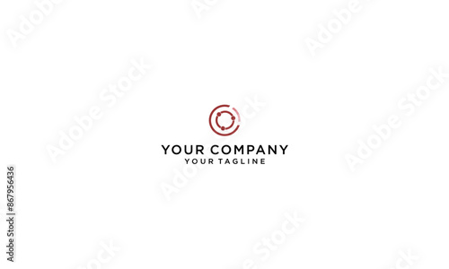 logo for company conection letter C