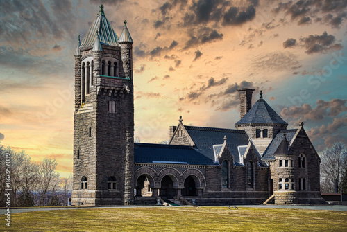 Foto Gardner Earl Chapel, Oakwood Cemetery Troy NY.