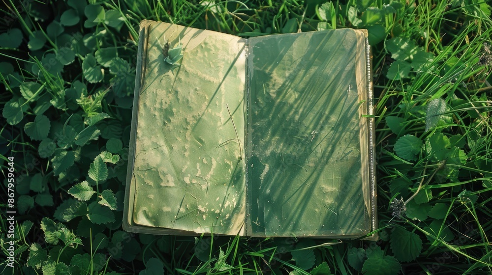 Fototapeta premium Grass Notebook