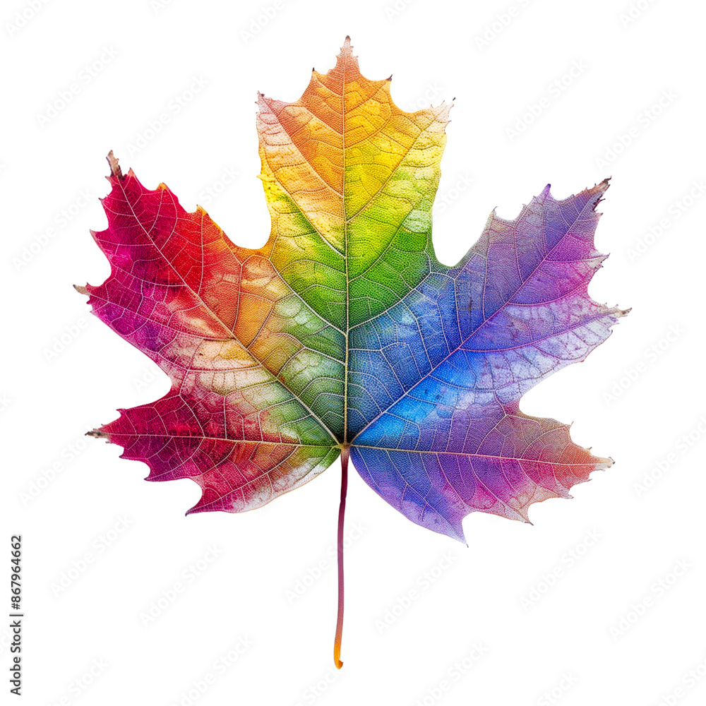 Rainbow dried maple leaves represent the symbol of the LGBT community. Rainbow dried maple leaves represent the symbol of the LGBT community.
