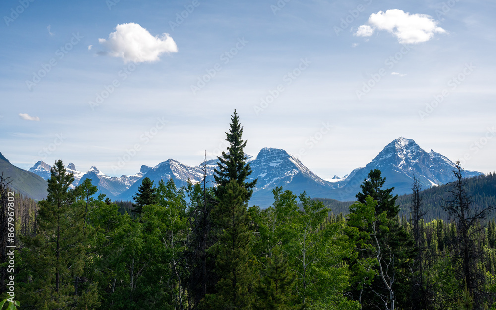Obraz premium Beautiful landscape of Jasper National park