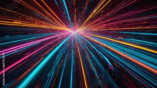 neon, abstract, digital walpaper, fluorescent, bright, vibrant, retro, glowing, electric, luminous, bold, futuristic, 