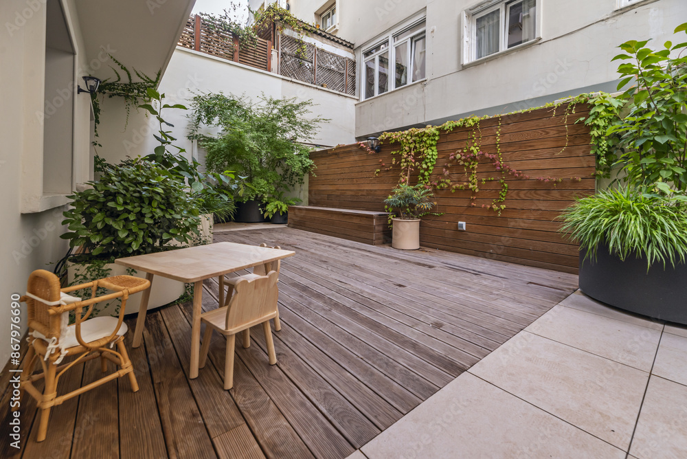 Fototapeta premium use recycled materials like bottles, cans, or plastic material to create unique and eco-friendly decorations