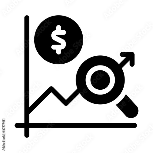Valuation glyph icon