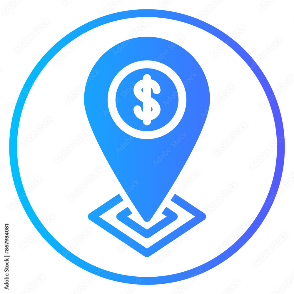 money gradient icon money gradient icon