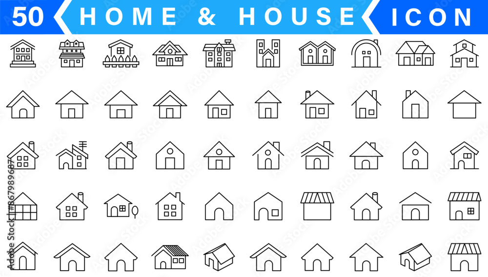 simple set of house renovation construction icon vector home and building property fix repair symbol illustration outline design for web and app simple set of house renovation construction icon vector home and building property fix repair symbol illustration outline design for web and app