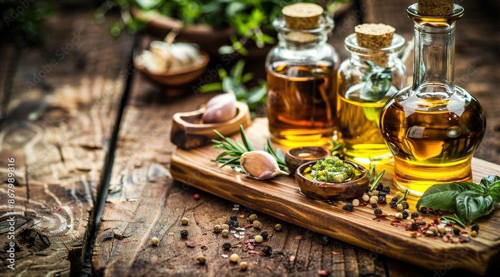 olive oil and spices olive oil and spices