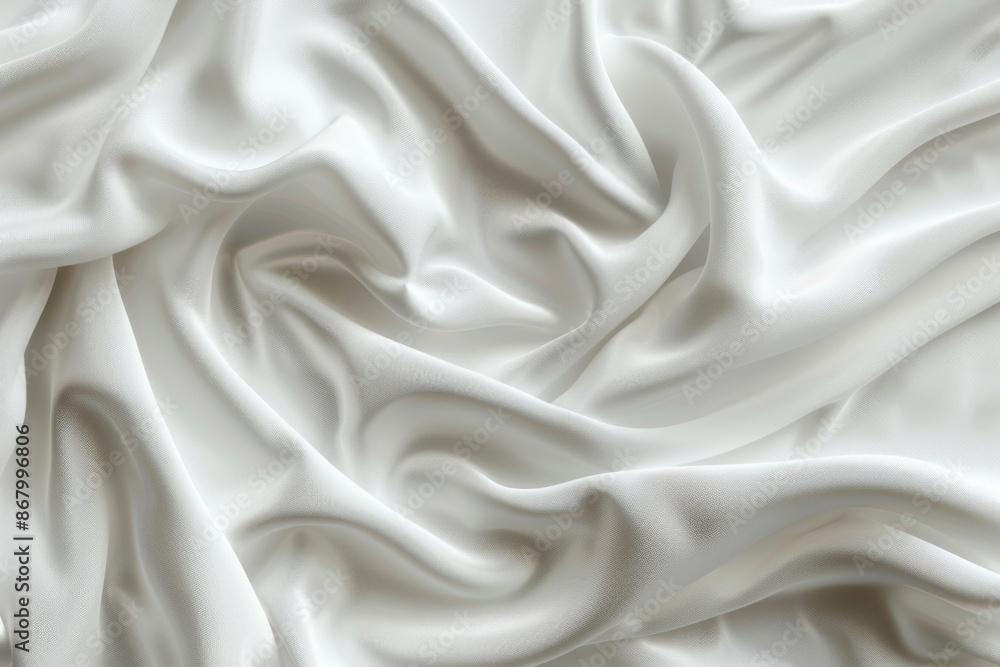 Abstract luxury white fabric texture on plane background Abstract luxury white fabric texture on plane background