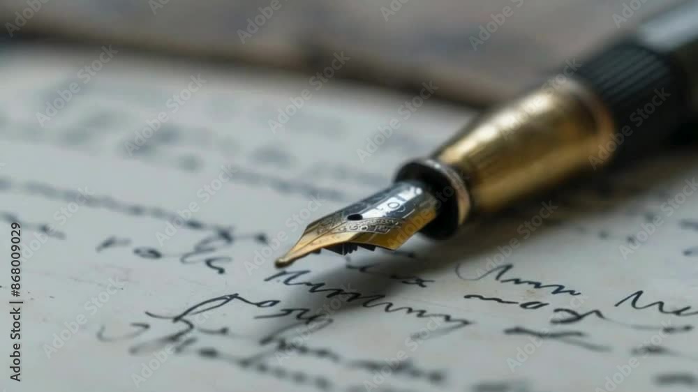 fountain pen on newspaper fountain pen on newspaper