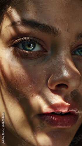 Expressive Eyes: Woman's Portrait