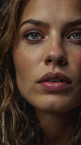 Expressive Eyes: Woman's Portrait