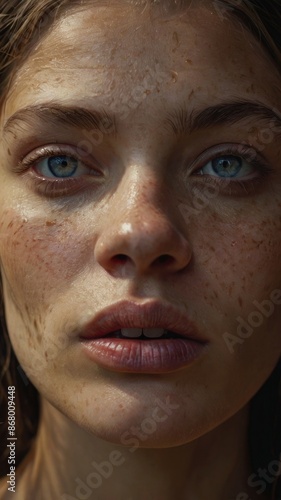 Expressive Eyes: Woman's Portrait