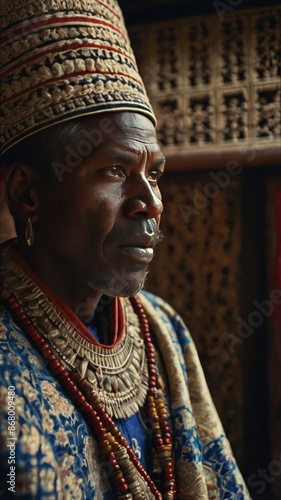 Photorealistic Portrait in Traditional Clothing