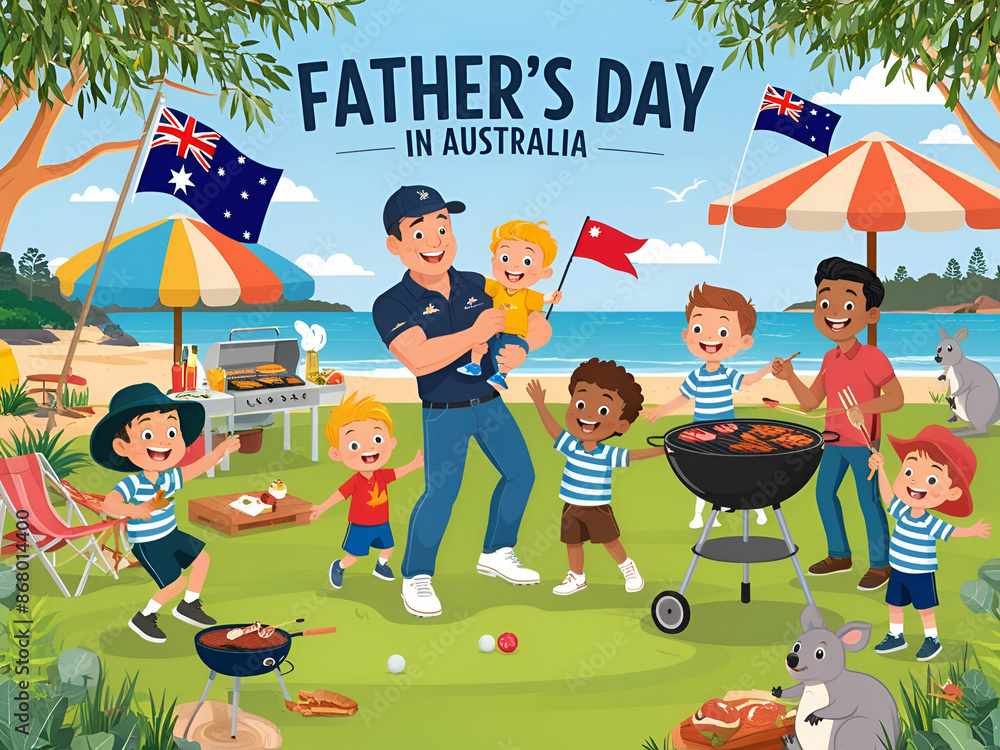 Fototapeta premium Fathers Day