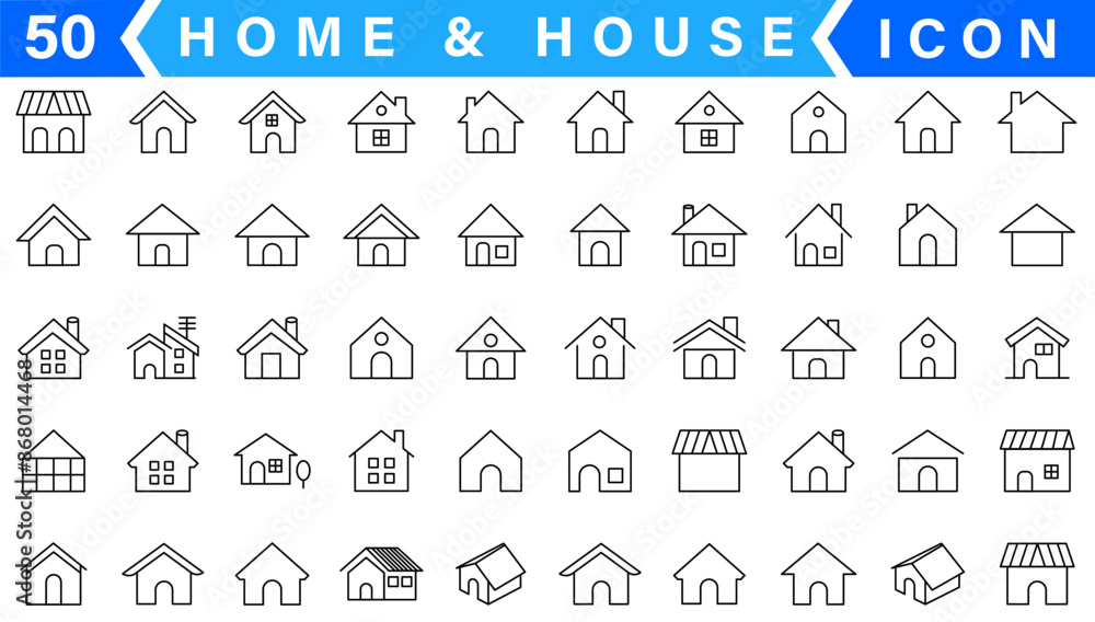 simple set of house renovation construction icon vector home and building property fix repair symbol illustration outline design for web and app simple set of house renovation construction icon vector home and building property fix repair symbol illustration outline design for web and app