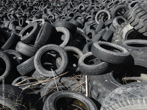 Εκτύπωση καμβά Production of regenerated rubber for tires