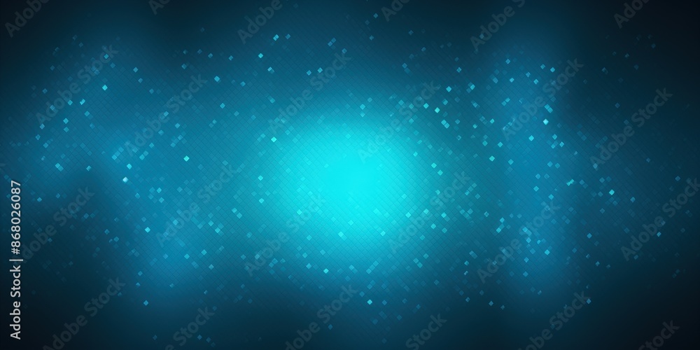 Fototapeta premium Abstract Blue and White Digital Background