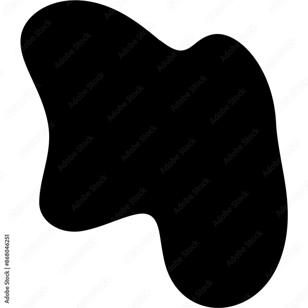 Abstract liquid organic black irregular blotch shapes flat style design fluid . Abstract liquid organic black irregular blotch shapes flat style design fluid .